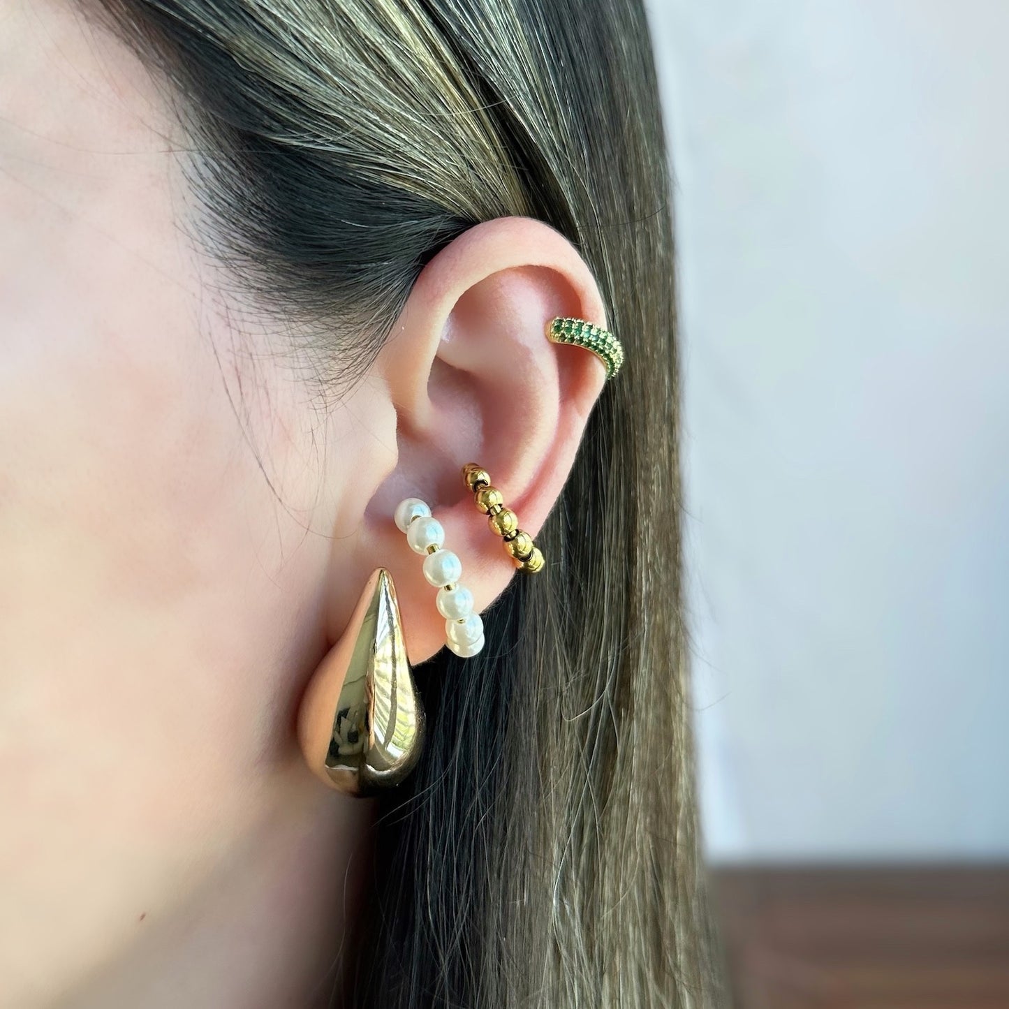 Pearl Yunque Ear Cuff