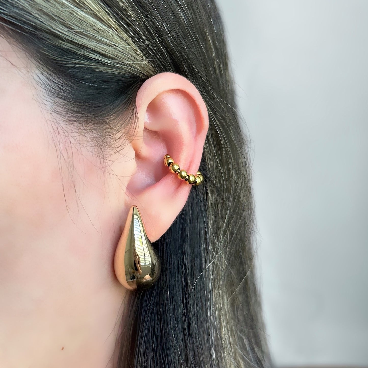 Gold Yunque Ear Cuff